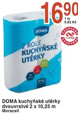 Coop hb DOMA kuchyňské utěrky dvouvrstvé nabídka