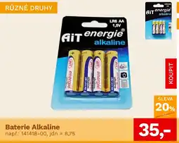 Asko Baterie Alkaline nabídka
