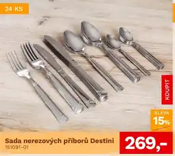 Asko Sada nerezových příborů Destini nabídka