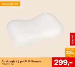 Asko Anatomický polštář Freeze nabídka