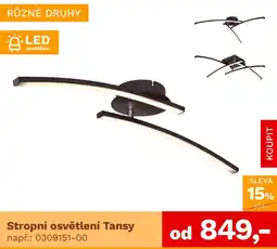 Asko Stropní osvětlení Tansy nabídka