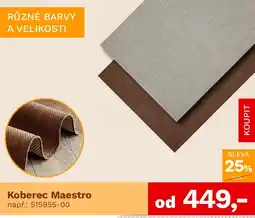 Asko Koberec Maestro nabídka