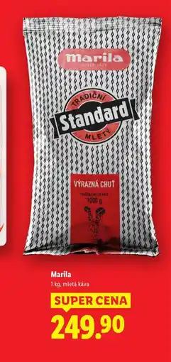 Lidl Marila mletá káva nabídka