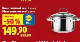 Lidl Hrnec z nerezové oceli 16 cm nabídka