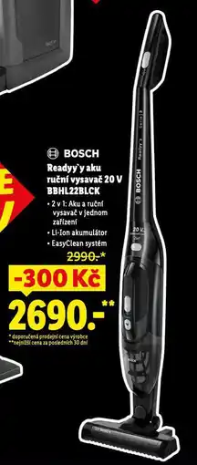 Lidl Aku ruční vysavač bosch nabídka