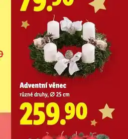 Lidl Adventní věnec nabídka