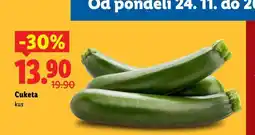 Lidl Cuketa nabídka