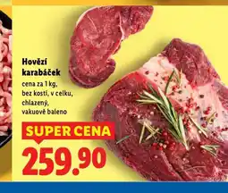 Lidl Hovězí karabáček nabídka