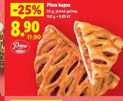 Lidl Pizza kapsa nabídka