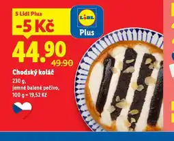 Lidl Chodský koláč nabídka
