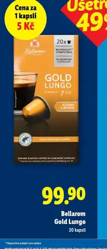Lidl Bellarom gold lungo nabídka