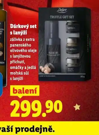 Lidl Dárkový set s lanýži nabídka