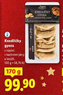 Lidl Knedlíčky gyoza nabídka