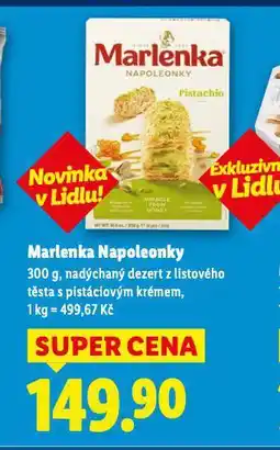 Lidl Marlenka napoleonky nabídka