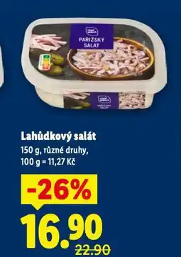 Lidl Lahůdkový salát nabídka