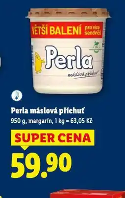 Lidl Perla máslová příchuť nabídka