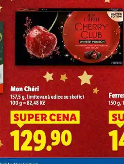 Lidl Mon chéri nabídka