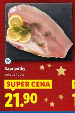 Lidl Kapr půlky nabídka