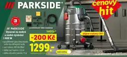 Lidl Vysavač na mokré s suché vysávání 1400 w nabídka