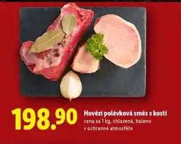 Lidl Hovězí polévková směs s kostí nabídka