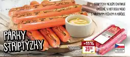 Billa Kuřecí párky Striptýzky nabídka