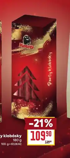 Billa Party klobásky nabídka