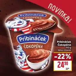 Billa Pribináček Čokopěna nabídka
