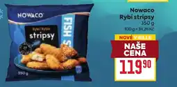 Billa NOWACO Rybí stripsy nabídka