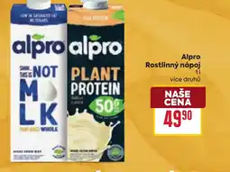 Billa Alpro Rostlinný nápoj nabídka