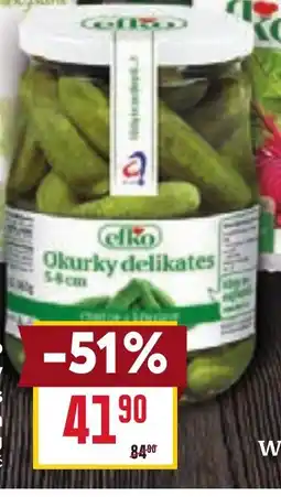 Billa Elko Okurky delikates 5-8 cm nabídka