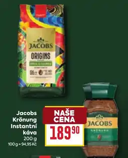 Billa Jacobs Krönung Instantní Κάva nabídka