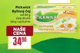 Billa PICKWICK Pickwick Bylinný čaj nabídka