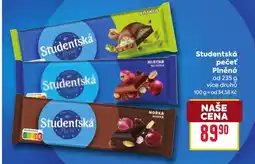 Billa Studentská pečeť Plněná nabídka