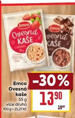 Billa Emco Ovesná kaše nabídka