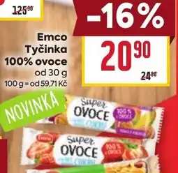 Billa Emco Tyčinka 100% ovoce nabídka