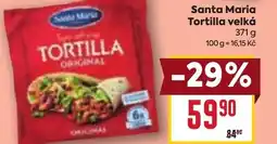 Billa Santa Maria Tortilla velká nabídka
