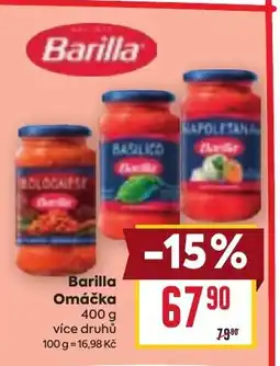 Billa Barilla Omáčka nabídka