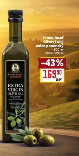 Billa Franz Josef Olivový olej extra panenský nabídka
