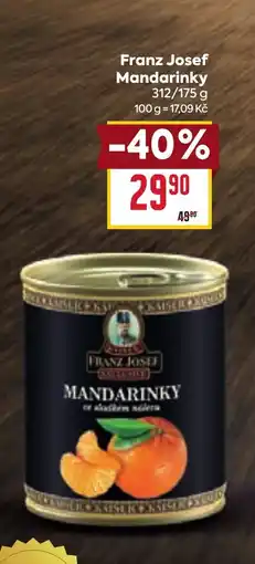 Billa Franz Josef Mandarinky nabídka