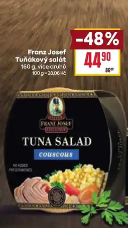 Billa Franz Josef Tuňákový salát nabídka