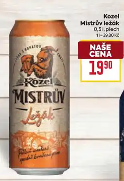 Billa Kozel Mistrův ležák nabídka