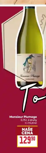 Billa Monsieur Plumage nabídka