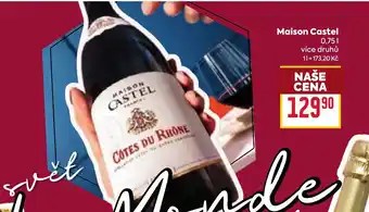 Billa Maison Castel nabídka