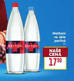 Billa Mattoni ve skle perlivá nabídka