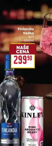 Billa Finlandia Vodka nabídka