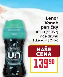 Billa Lenor Vonné perličky nabídka