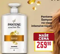 Billa Pantene Šampon na vlasy intensive repair nabídka