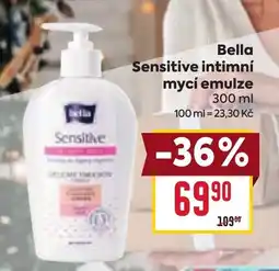 Billa Bella Sensitive intimní mycí emulze nabídka