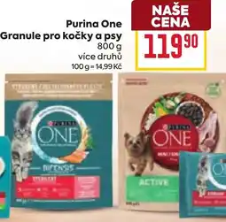 Billa Purina One Granule pro kočky a psy nabídka