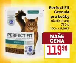 Billa Perfect Fit Granule pro kočky nabídka